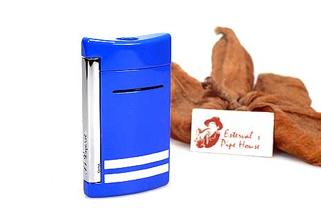 S.T. Dupont Minijet Jetflame Lighter Blue Star